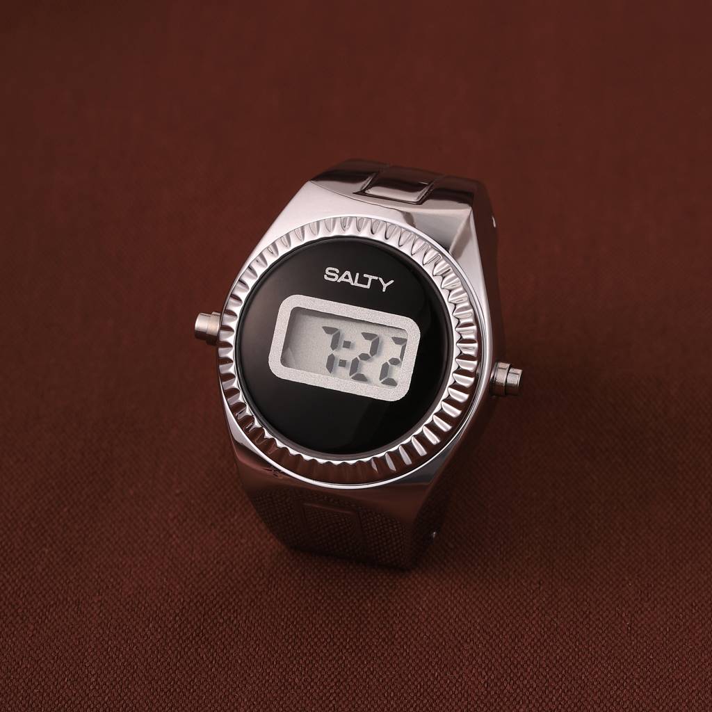 The Trouble And The Sass Watch Rings For Couple : WTRC-004-S-G