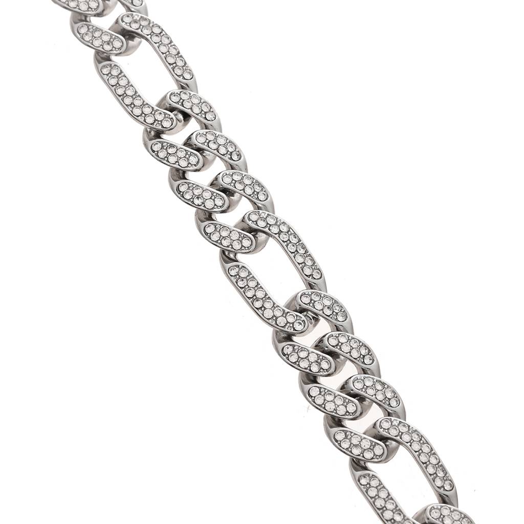 Eclipse Majestic Sparkle American Diamond Men'S Bracelet : 8905124542790