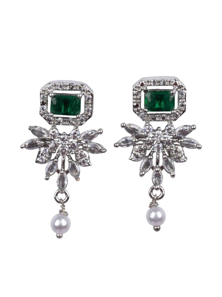 Statement Necklace Set : AD151GREEN
