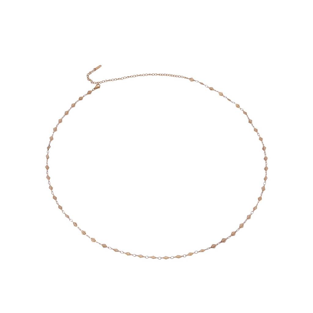 Textured Twistelle Waist Chain For Women - Waterproof & Anti-Tarnish : W0009