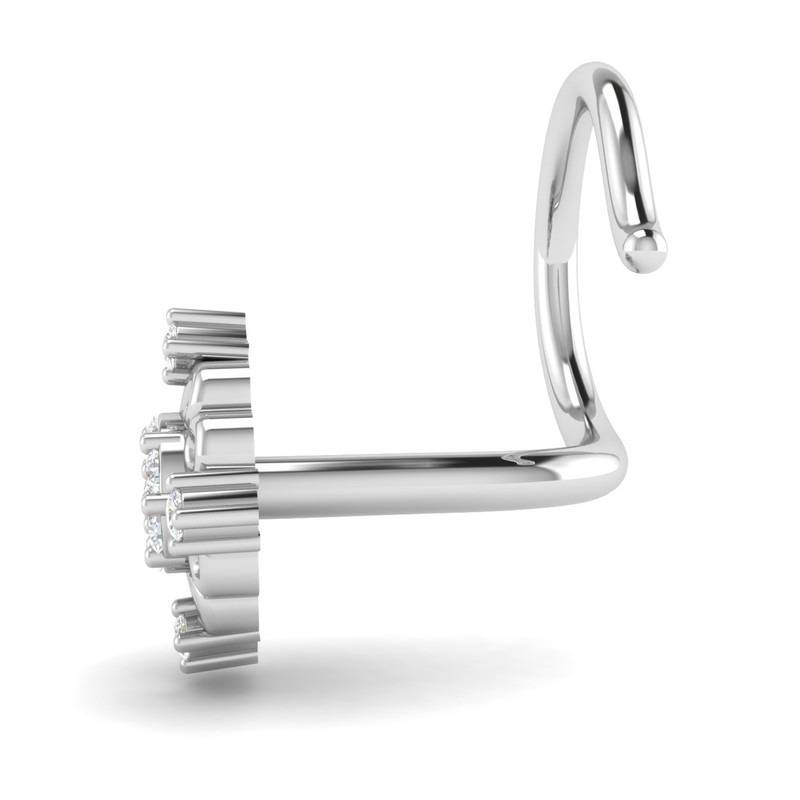 Avsar 9K Bis Hallmarked | Nosepin For Women/Girls |  Avno044 : AVNO044WC