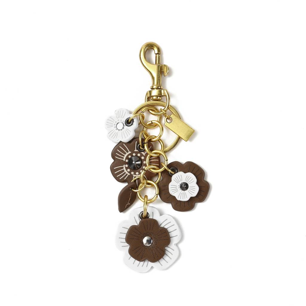 Mini Floral Bag Charm : C-BG-0017-BR