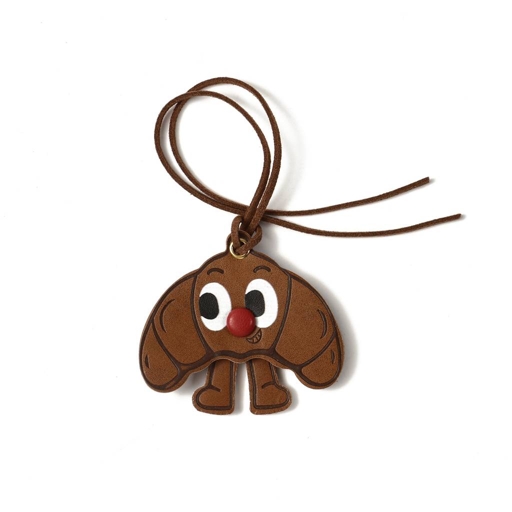 Cute Croissant Bag Charm : C-BG-0040-BR