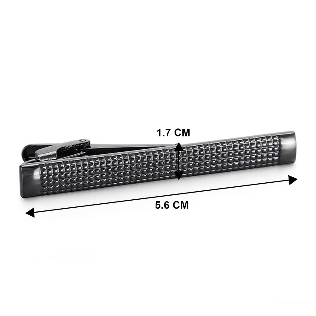 Black Tie Pin Stylish Accesories For Men & Boys Wedding Business Gift (Px9T10) : PX9T10