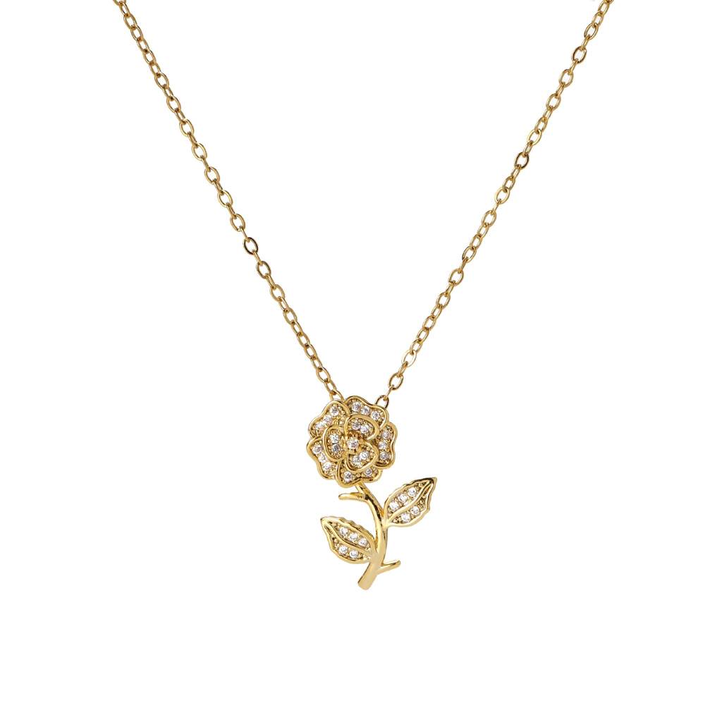 Petals & Promise Necklace : NS14537-G