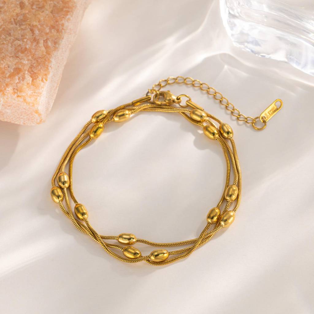 Multilayer Chain Bracelet : BR_SS_Multi-Lyr-Chn_gld