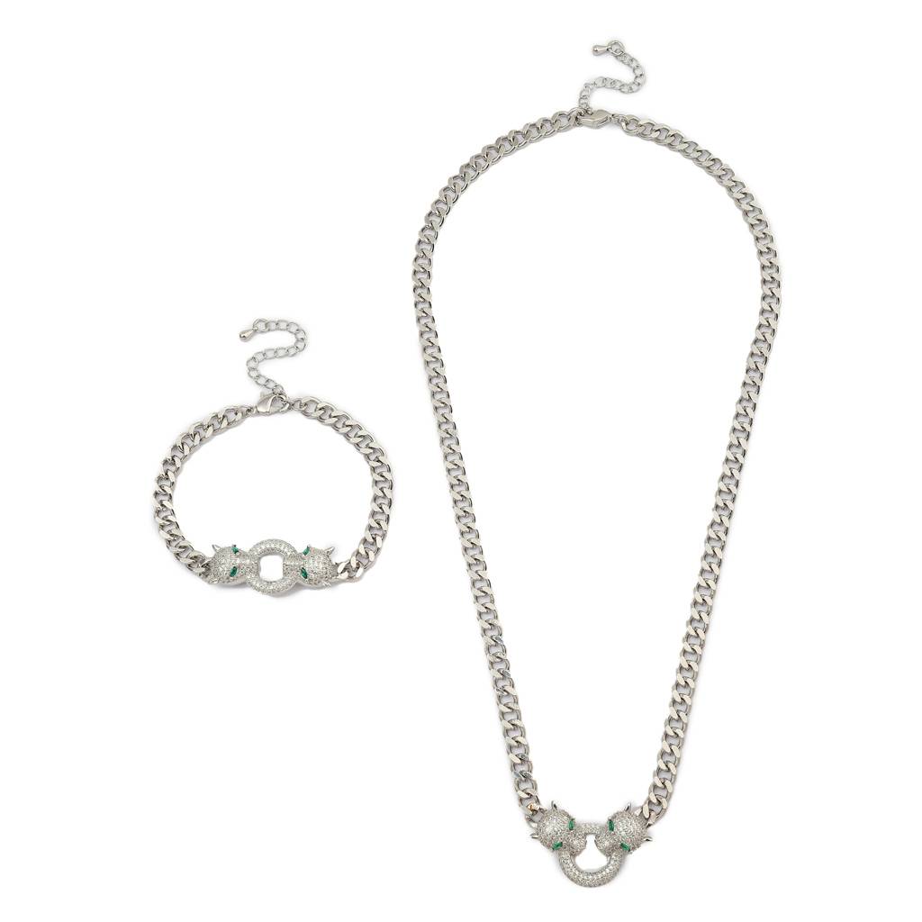 Aria Bracelet And Necklace Combo : BN2C3273D