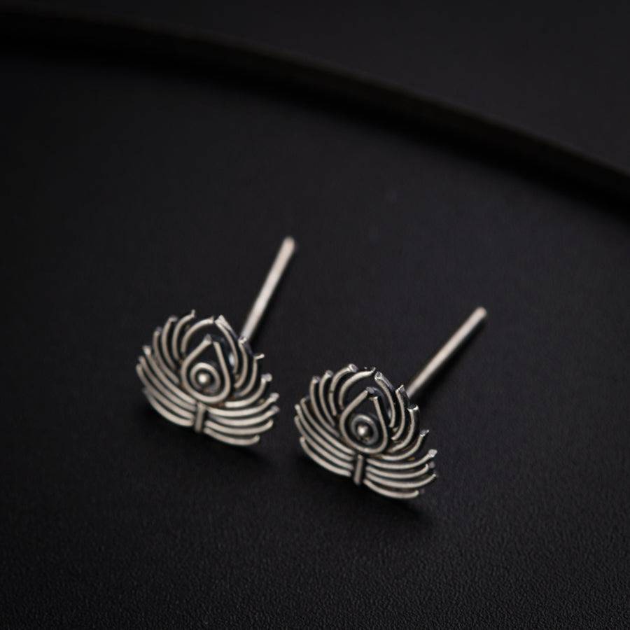 Peacock Feather Earrings : Peacock_Feather_Earrings
