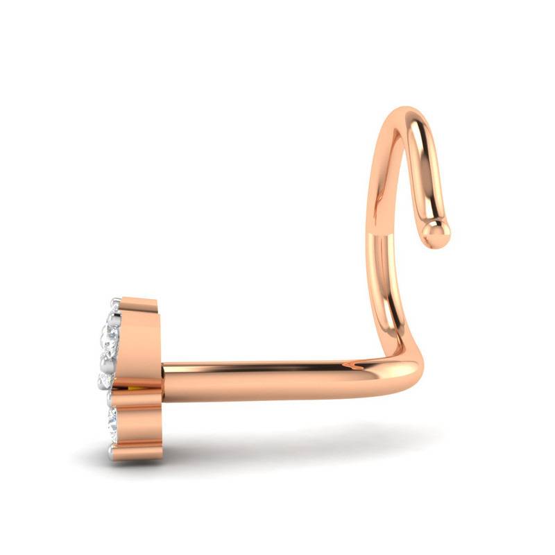 Avsar 9K Bis Hallmarked | Nosepin For Women/Girls |  Avno046 : AVNO046PC