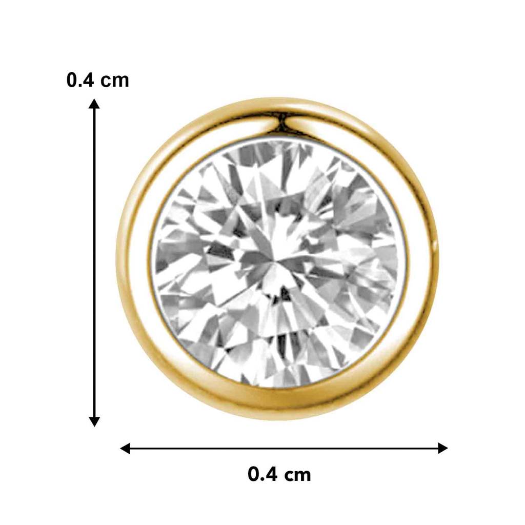 Combo Set Of Silver And Gold Plated Cubic Zirconia Studded Stud Earrings Jewellery Gift For Boys & Men : PX9ME44G-PX9ME46