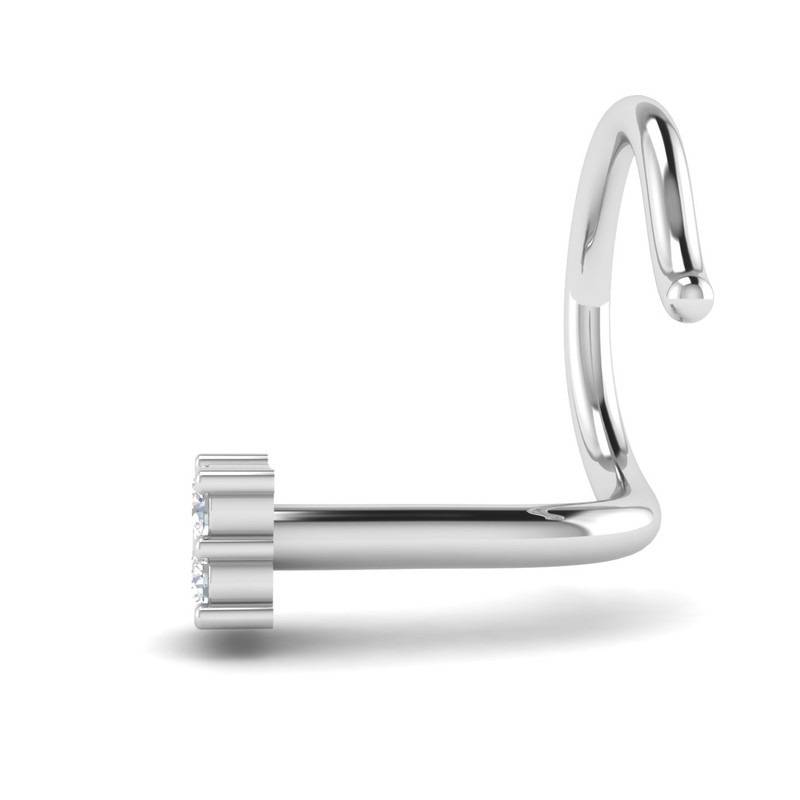 Avsar 9K Bis Hallmarked | Nosepin For Women/Girls |  Avno026 : AVNO026WC
