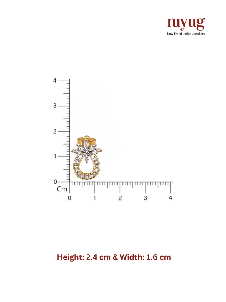Aarohi Zircon Diamond Pendant Set : YI24A1027E