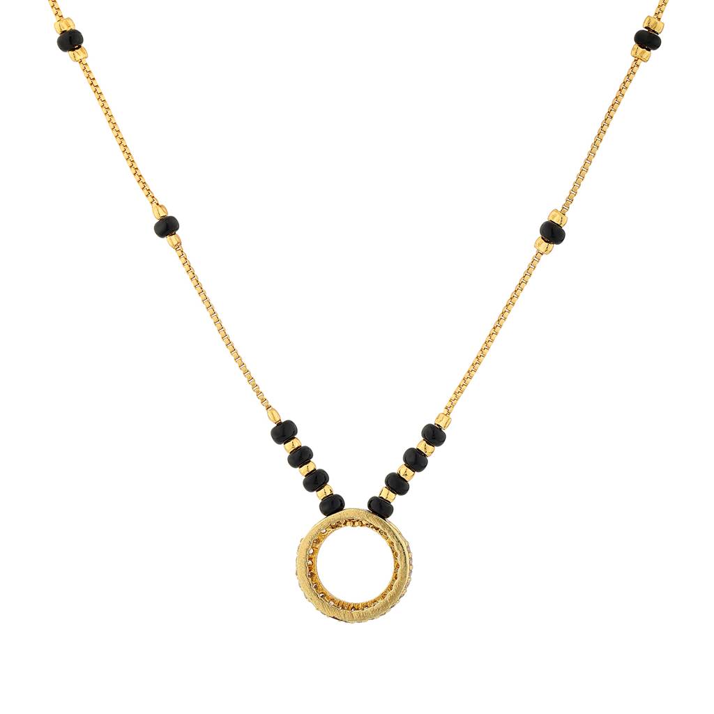 Gold Essentials Eternity American Diamond Mangalsutra : 8905124566123