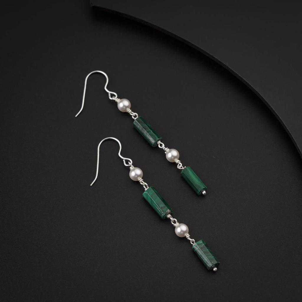 Lapis Lazuli Silver Earring : 17407639
