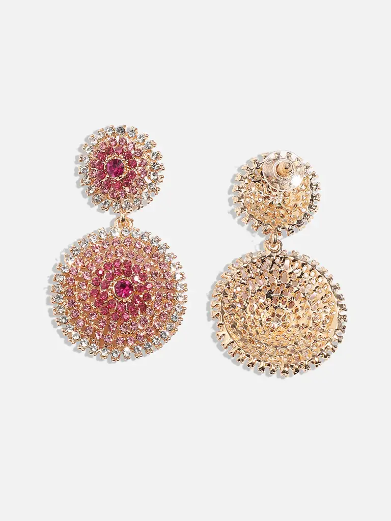 Inika-Women'S Crystal Cluster Drop Earringss : SOHIER8048