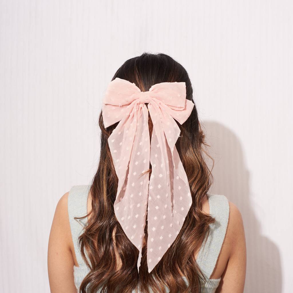 Chiffon Hair Clip : HX-HP-S-0021-PK