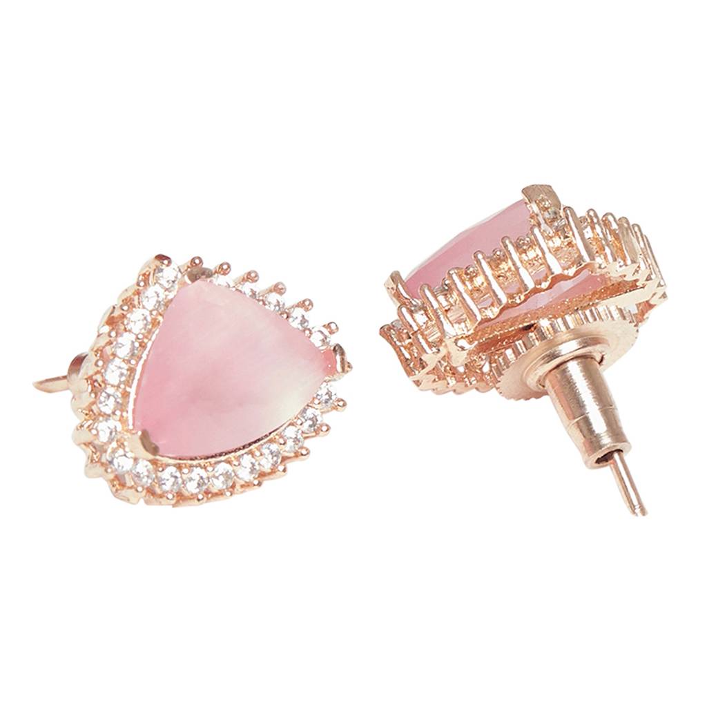 Generic Women Rose Gold Plated Pendant Set : 8905124443561