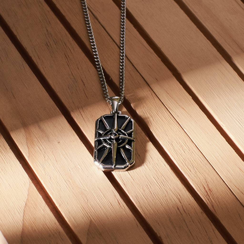 Vintage Travel Silver Chain : MN1S0372