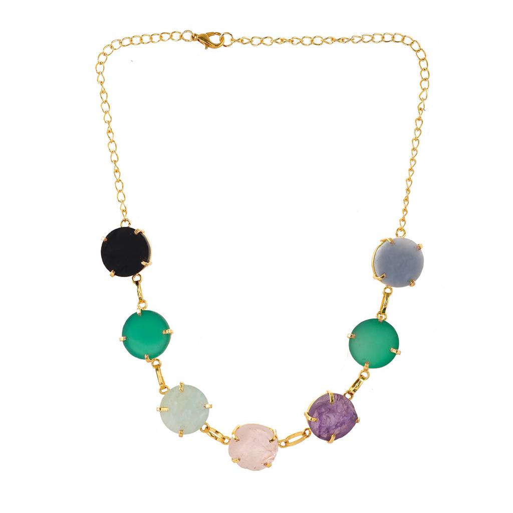 Voyage Color Splash Vogue Necklace : 8905124548877