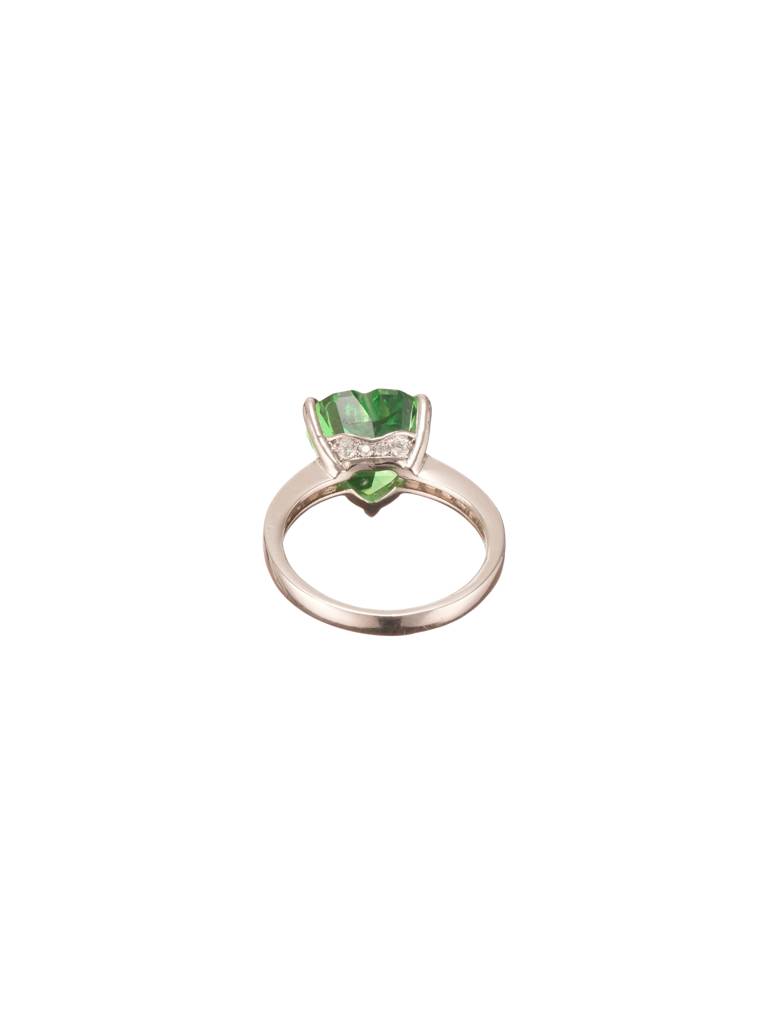 Emerald Promise Ring : Z-RN-S-08