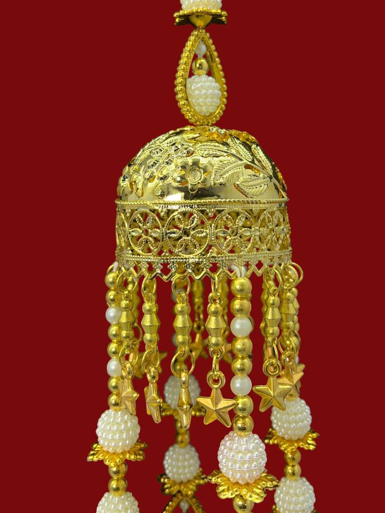 Golden Bridal Kalira For Wedding : 2512-264-et