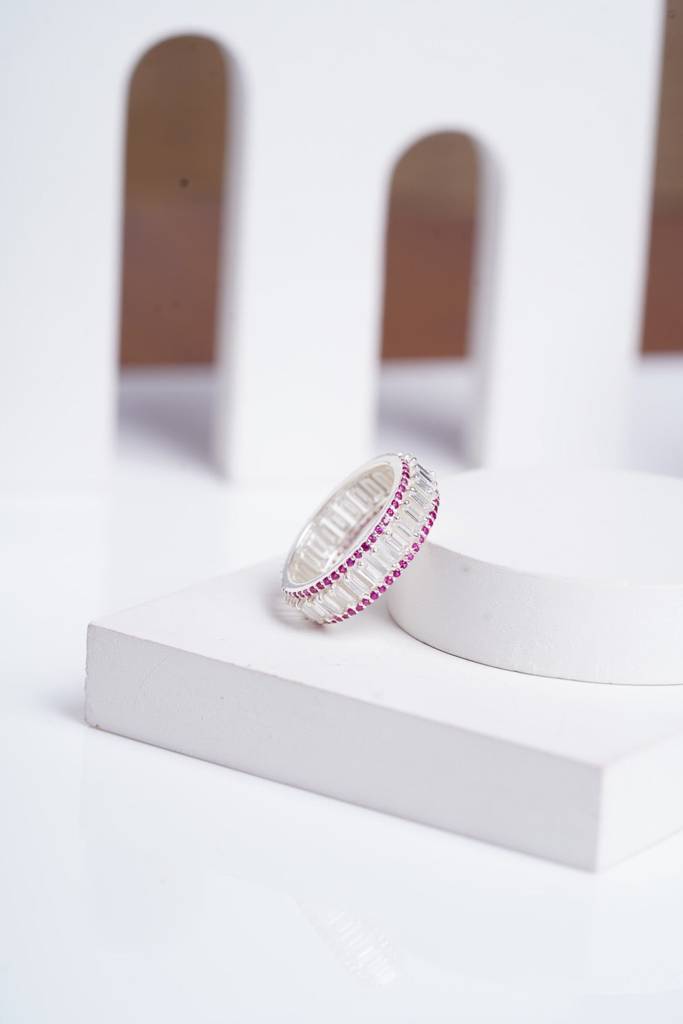 White Radiance Eternity Ring : RIN_WHITERA_SSGV9_4823
