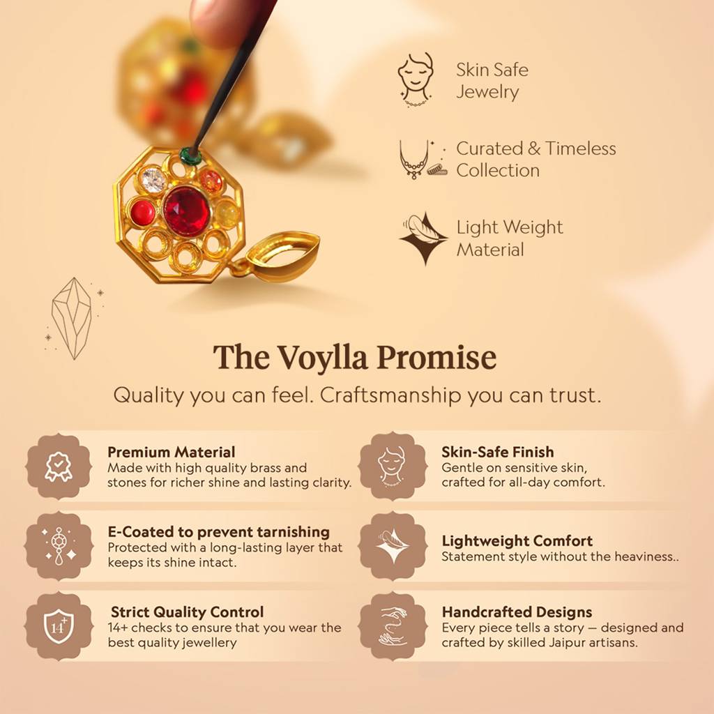 Golden Gem Switch Pendant : 8905124584967