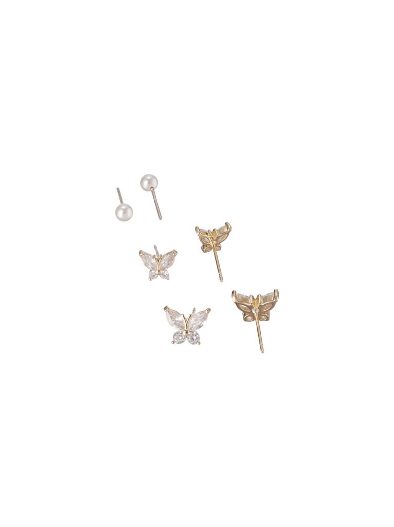 Butterfly Pearl Stack (Set Of 3) : Z-ZS-ER-309