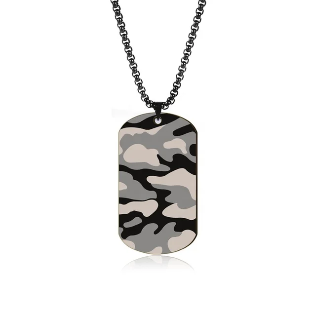 Lone Wolf  Dog-Tag Chain : MN1S0356