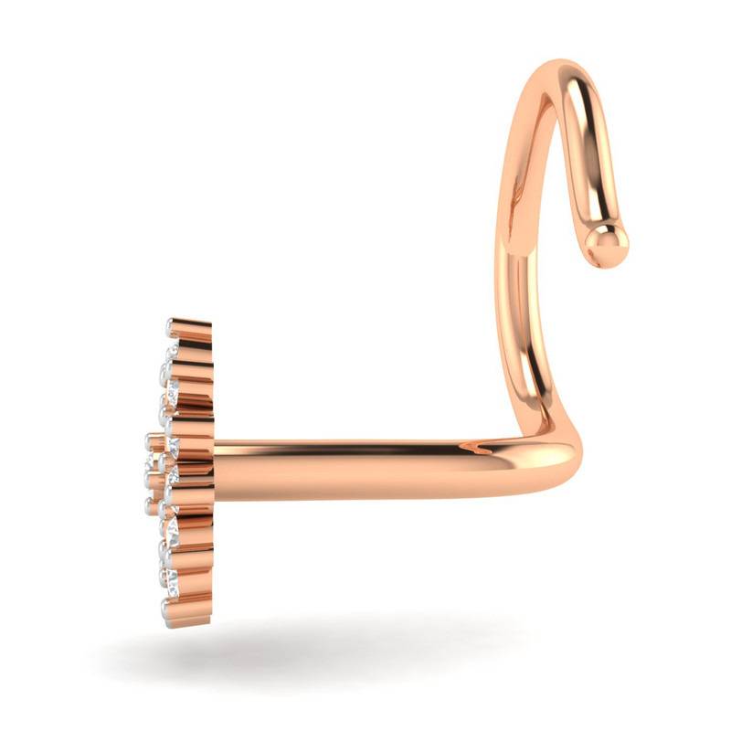Avsar 9K Bis Hallmarked | Nosepin For Women/Girls |  Avno036 : AVNO036PC