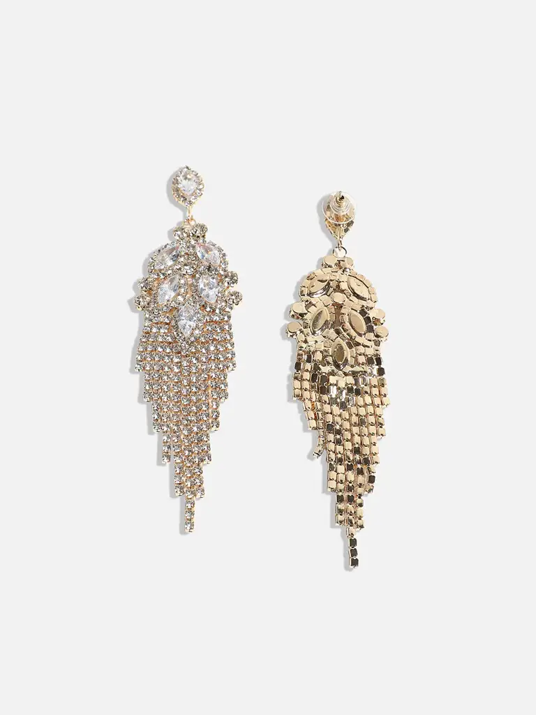 Vasudha-Graceful Cascades: Sohi'S Drop Earrings : SOHIER9355