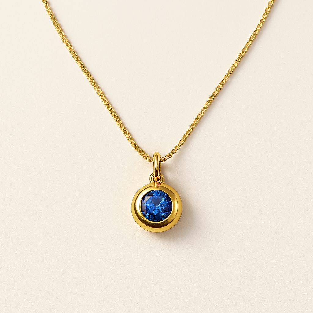 December Birthstone Necklace : NEC_DECEMBI_S_2928