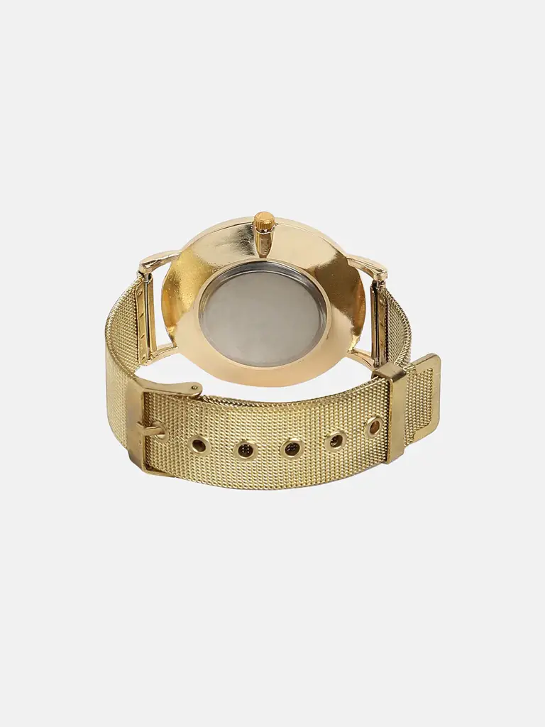 Women'S Round Dial Watch With Mesh Strap : HSWC1067