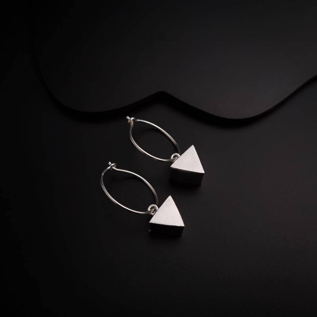 3D Triangle Hoops : 89387415