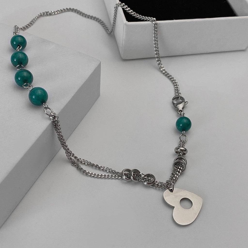 Aqua Allure Charm Necklace : MN1S0923