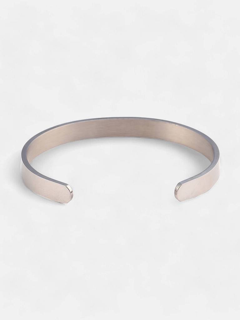 Men'S The Minimal Cuff Bracelet - Metallic Silver : FABR1122