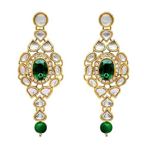 Kundan Pearl Maroon Layered Long Jewellery Necklace Set With Earring Maang Tikka Earrings For Women : PF25N1111G