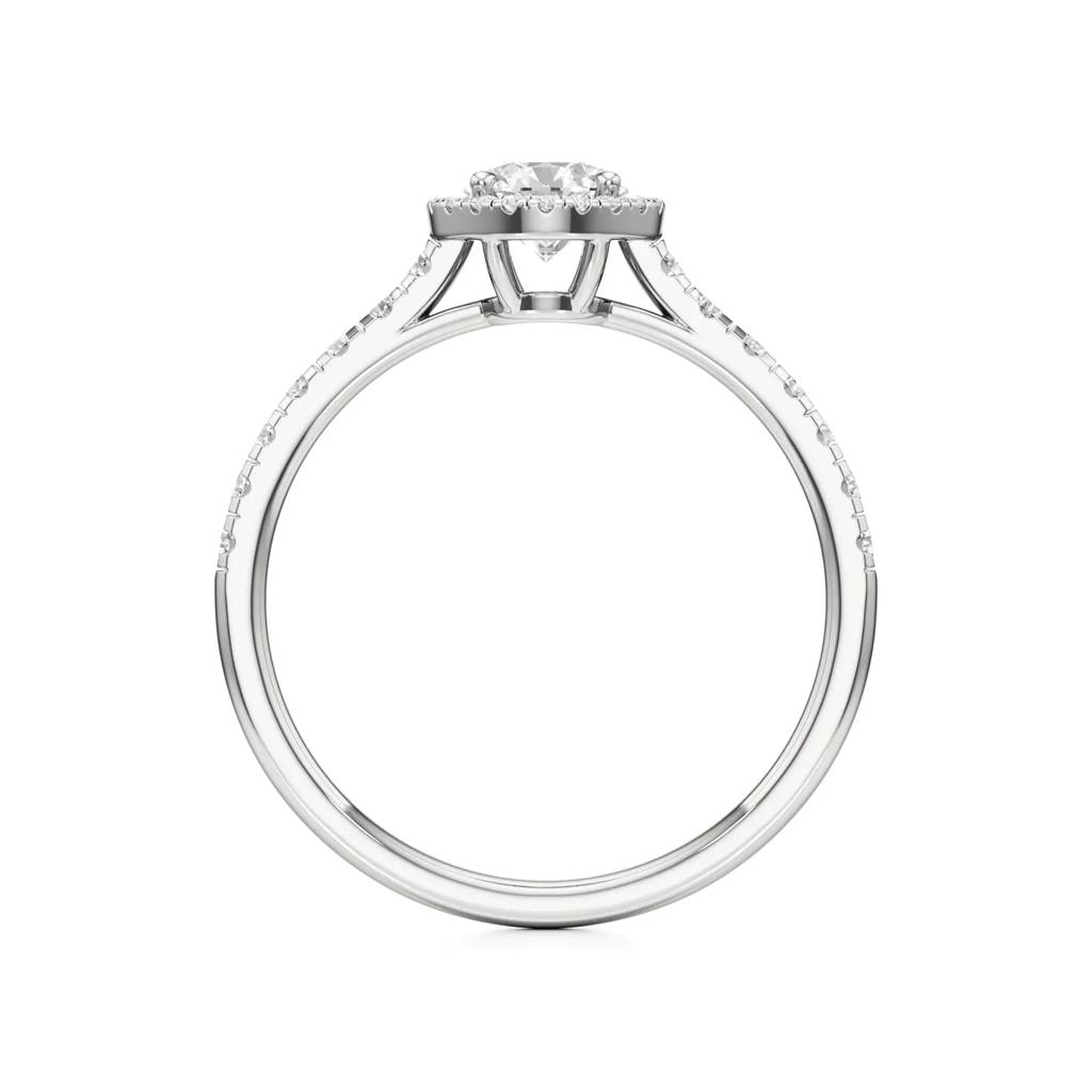 Endless Promise Engagement Ring : WLR_031_WG_14K_6