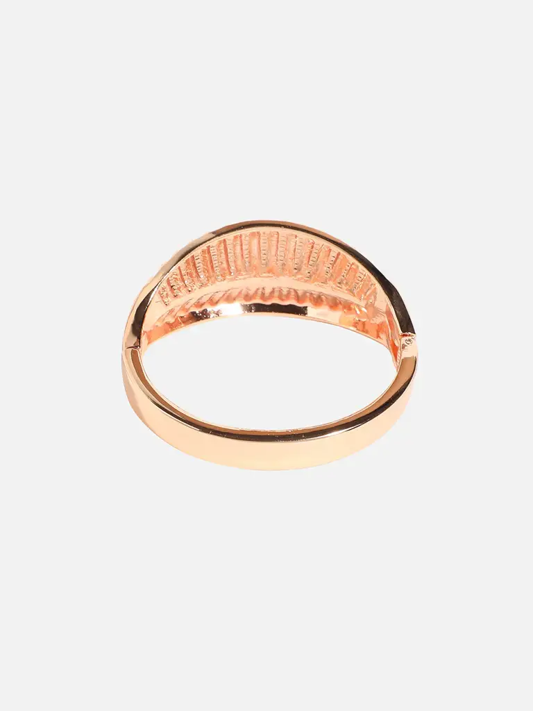 Veridian-Sohi Gold-Plated Cuff Bracelet : SOHIBR8177