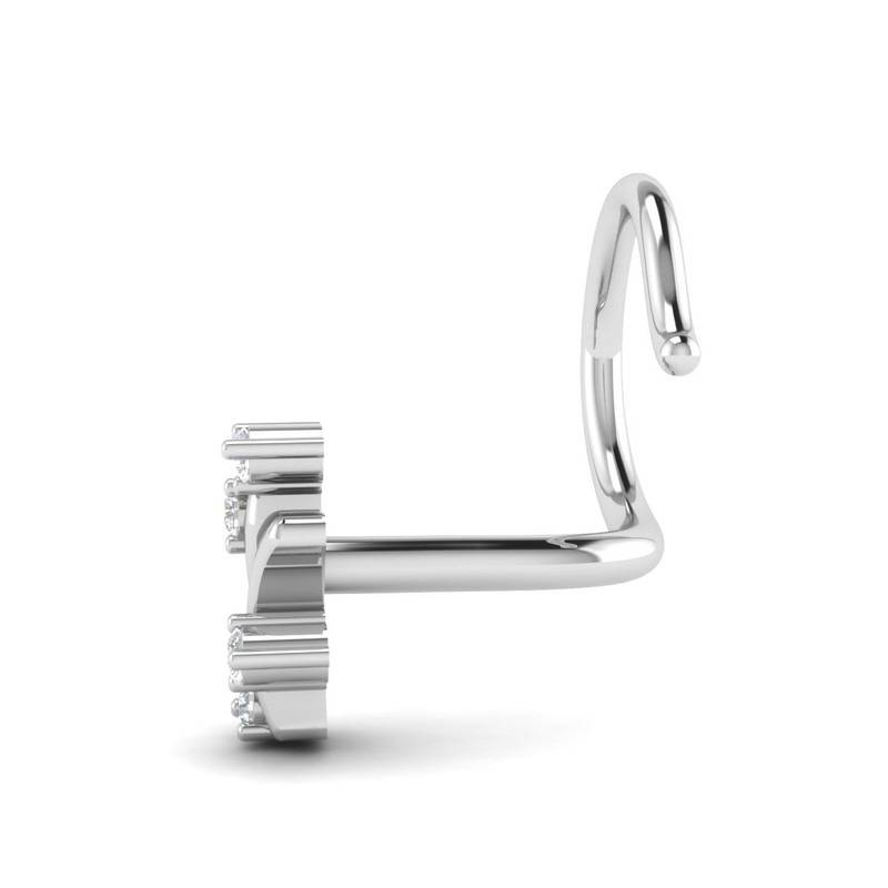 Avsar 9K Bis Hallmarked | Nosepin For Women/Girls |  Avno050 : AVNO050WC