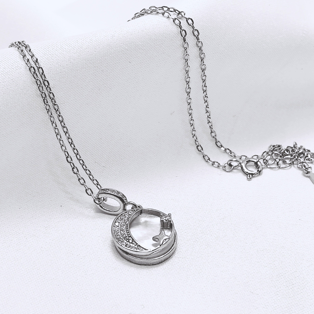 Imperial Sterling 925 Silver Necklace : NKL-210007