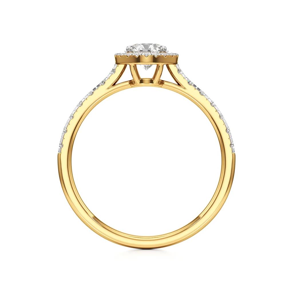 Endless Promise Engagement Ring : WLR_031_YL_14K_6