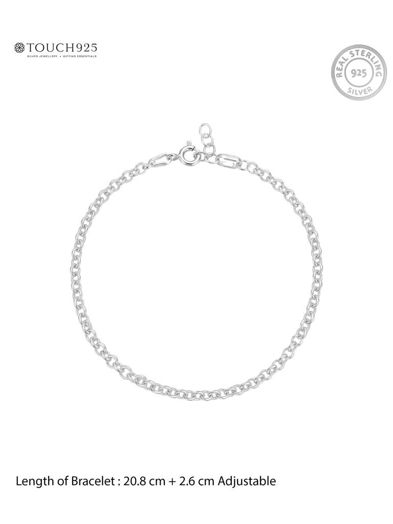Classic Rolo Chain Bracelet : IZLB4021