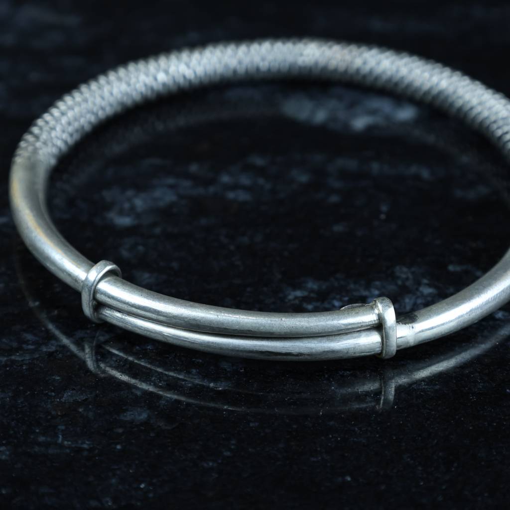 Rope Wrap Full Kada Bracelet : ZV-KDA-ROPE-004