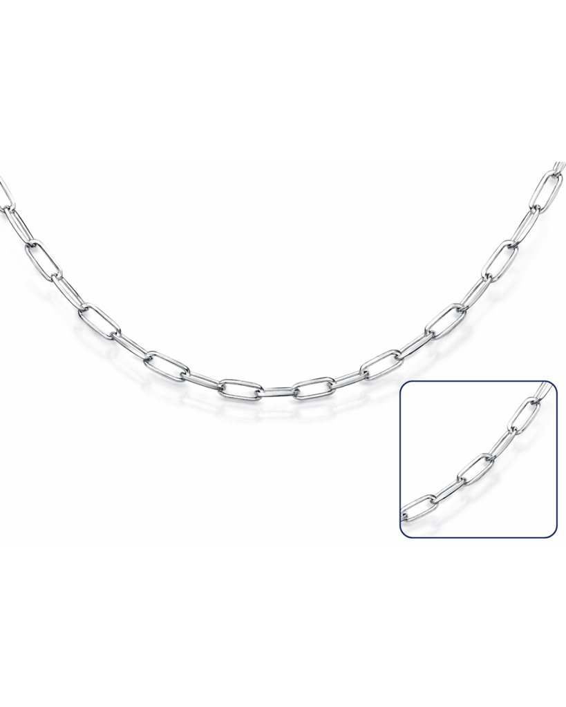 925 Silver Elan Classic Link Chain : CHN-140006