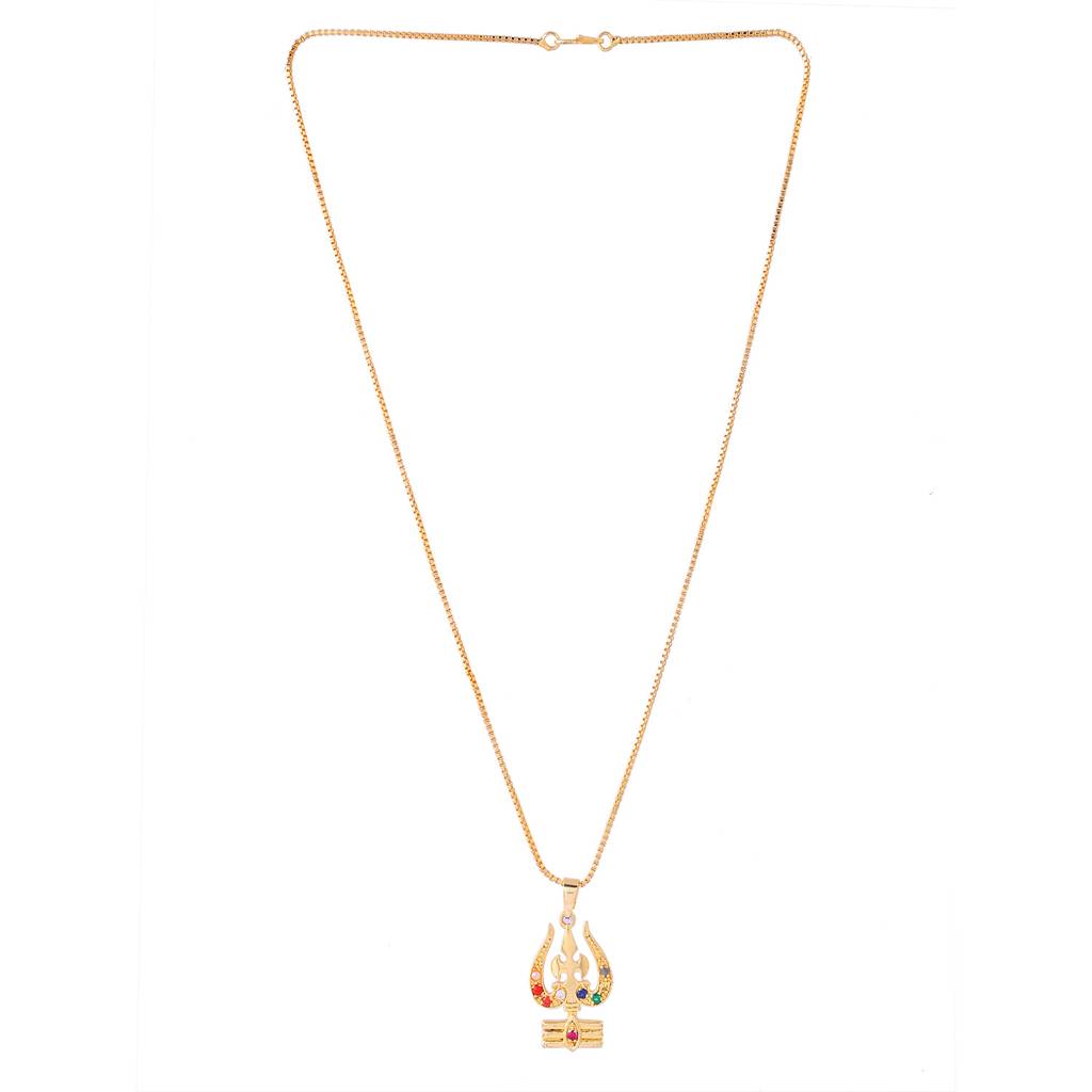 Signature Rudra Trishakti Mens Pendant : 8905124564525