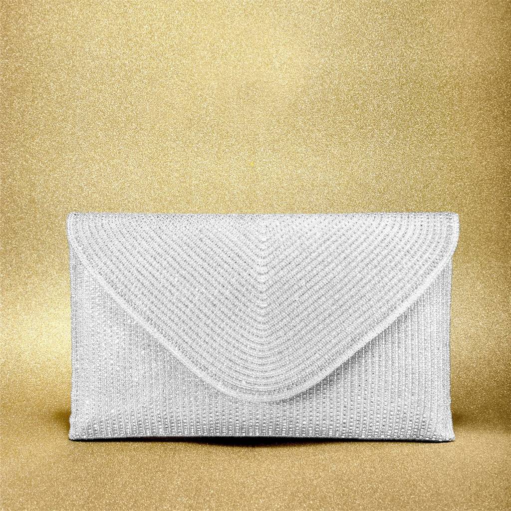 Clutch Purses For Women Wedding Handmade Evening Handbags Party Bridal Clutch (C69C) : C69S