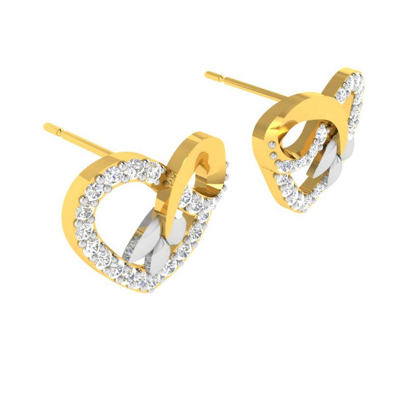 Avsar 9K Bis Hallmarked | Earring For Women/Girls | Ave422 : AVE422YC