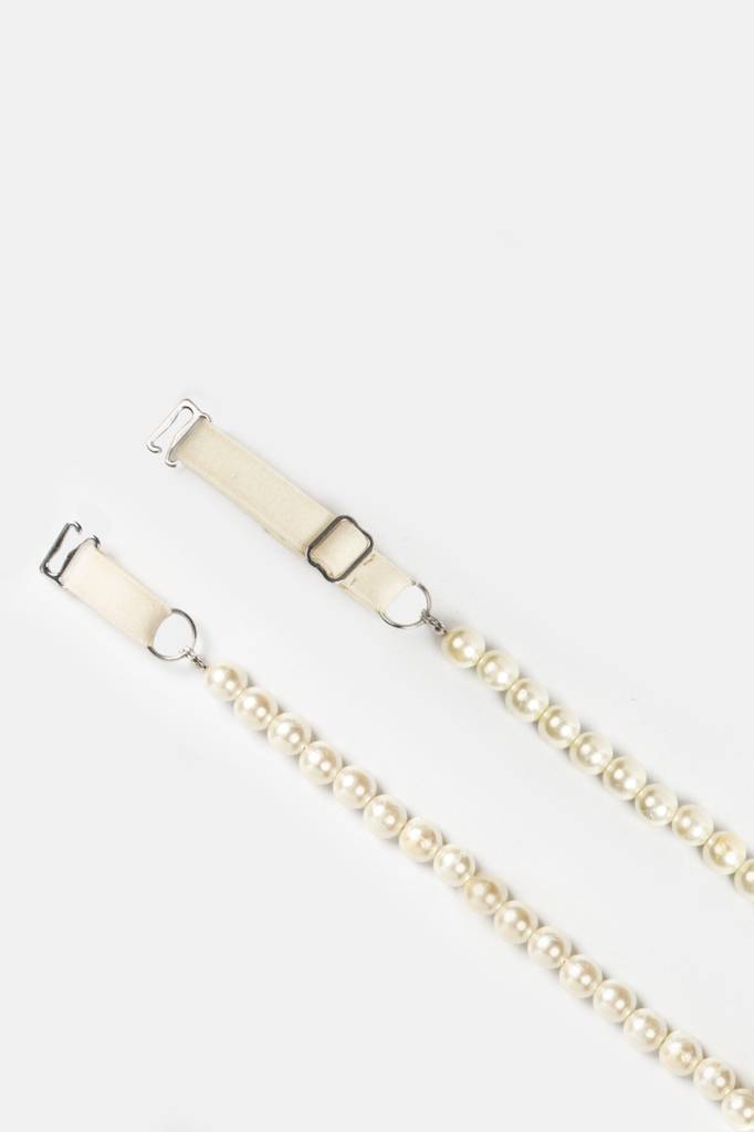 Pearl Blend Beaded Bra Strap : BBR-PEARL-BLEND-XS