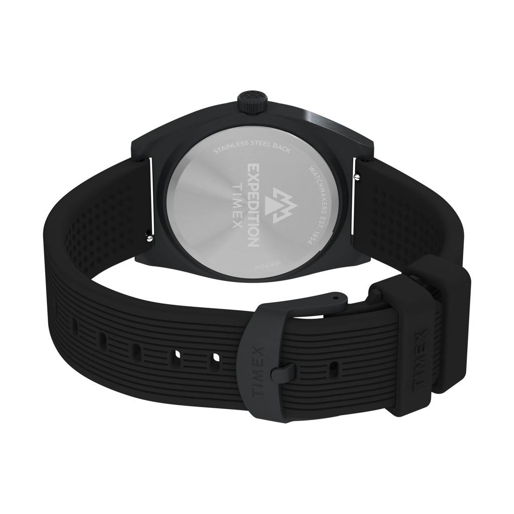 Timex Capstone Round 39Mm Black Dial Analog Men Watch - Tw2Y18100Uj : TW2Y18100UJ
